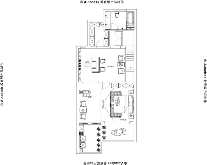 三楼平面布置图