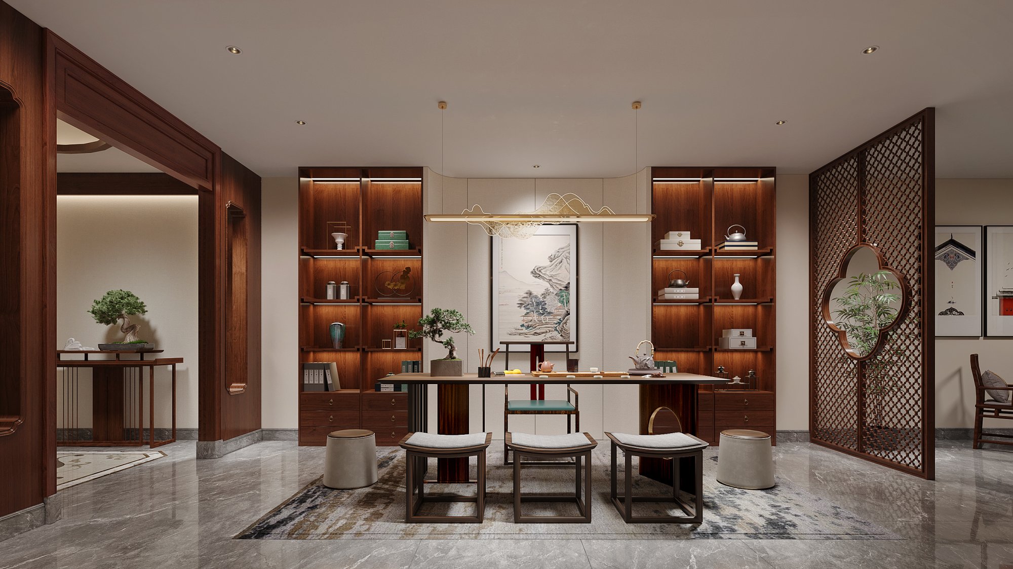 庞大领航新中式风格案例